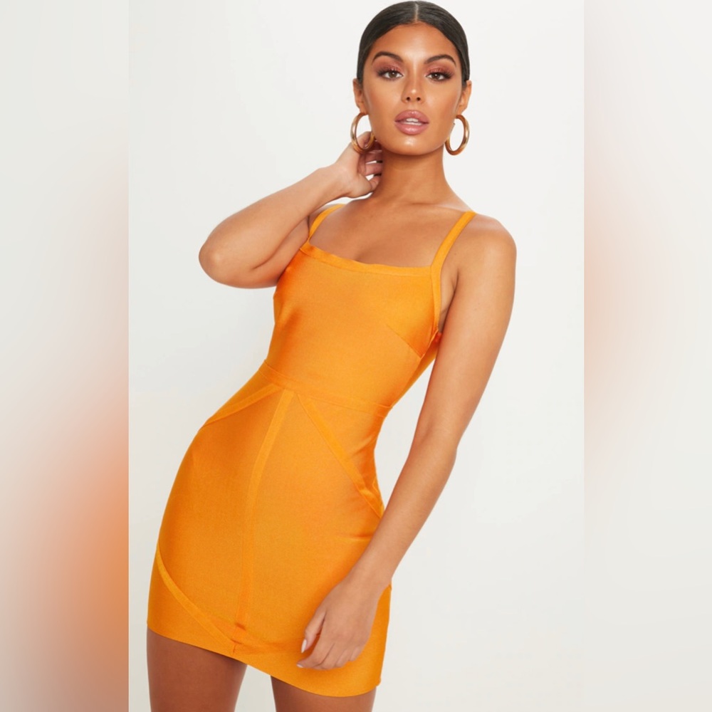 PLT Orange Dress